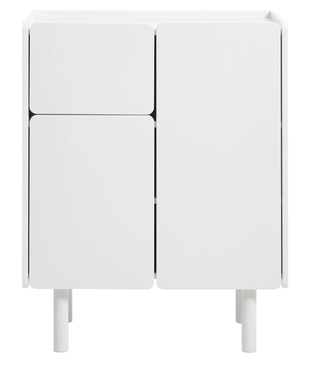 Komoda COSTA 100 cm w kolorze białym