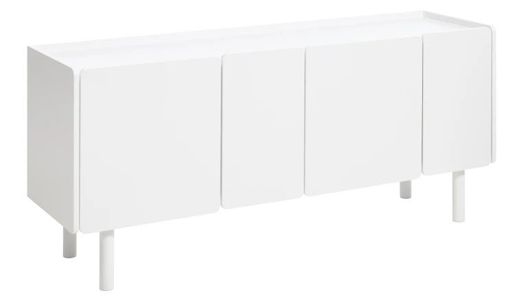 Komoda COSTA 160 cm w kolorze białym